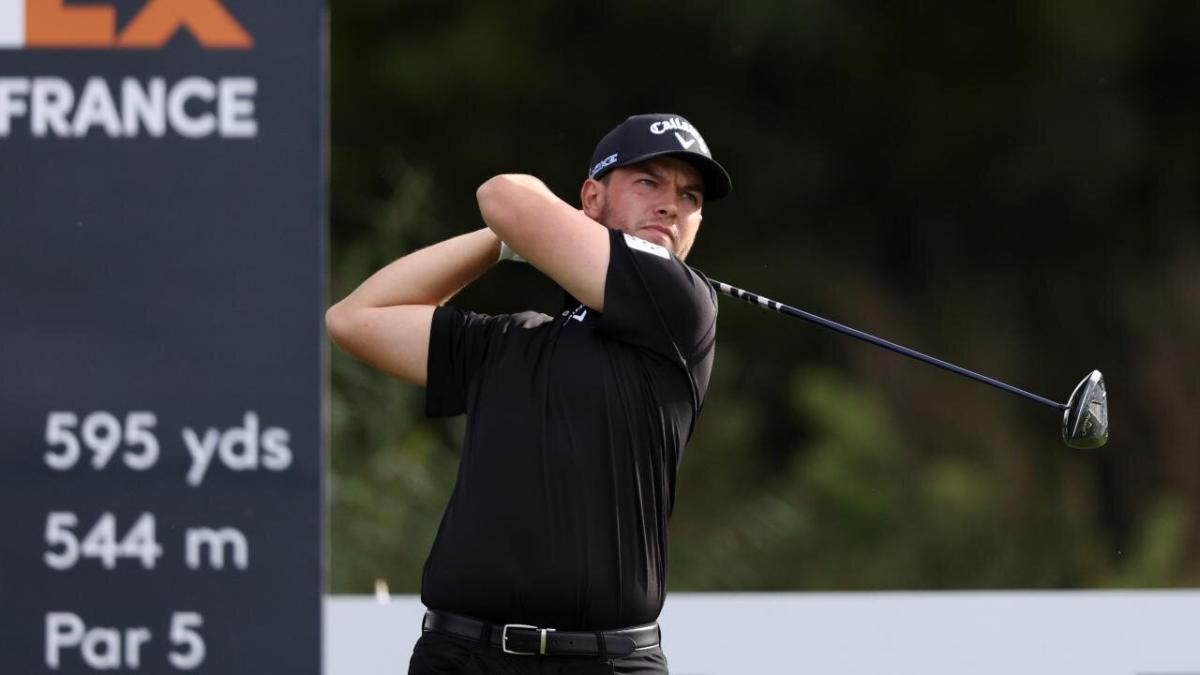 Sam Bairstow at Open de France golf